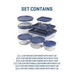Anchor Hocking 16-Piece Glass Storage Set