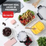 48-Piece Airtight Glass Food Storage Set