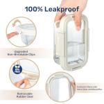 Glass Meal Prep Containers with Lids - BPA-Free