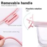 10 Pack Leakproof Glass Meal Prep Containers