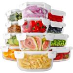 24pc Glass Meal Prep Containers with Lids