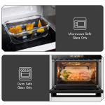 10 Pack Leakproof Glass Meal Prep Containers