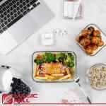 Magic Mill 24-Piece Glass Food Storage Set