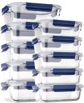 Coccot Airtight Glass Food Storage Containers, 10 Pack