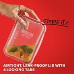 Pyrex Freshlock Airtight Glass Food Storage Container