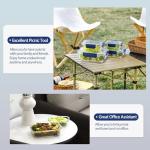 Coccot Airtight Glass Food Storage Containers, 10 Pack