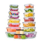 40pc Glass Food Storage Containers with Lids