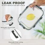 30-Piece Glass Food Storage Containers Set