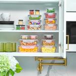 40pc Glass Food Storage Containers with Lids