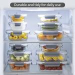 24-Piece Airtight Glass Food Storage Set