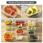 24-Piece Airtight Glass Food Storage Set