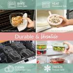 Bentgo Signature Leak-Proof Glass Storage Set - 12 Pieces