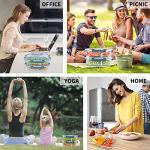 30oz Glass Meal Prep Containers with Lids – 10 Pack