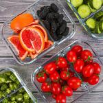 30oz Glass Meal Prep Containers with Lids – 10 Pack