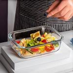 6-Piece Leak-Proof Glass Food Storage Set
