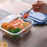 6-Piece Leak-Proof Glass Food Storage Set