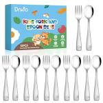 Kids Stainless Steel Utensils Set - 12 Pieces