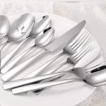 45-Piece Stainless Steel Flatware Set for 8
