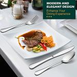 20-Piece Stainless Steel Flatware Set for 4