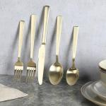Gibson Elite 20-Piece Stainless Steel Flatware Set