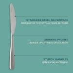 Gibson Home Hulton 20 Piece Stainless Steel Flatware Set