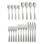 Gibson Home Hulton 20 Piece Stainless Steel Flatware Set
