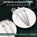 40-Piece Stainless Steel Flatware Set for 8