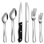 24-Piece Stainless Steel Silverware Set for 4