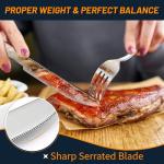 60-Piece Stainless Steel Silverware Set for 12