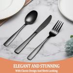40-Piece Stainless Steel Flatware Set for 8