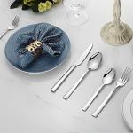 10-Piece Stainless Steel Flatware Set for 2