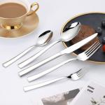 10-Piece Stainless Steel Flatware Set for 2