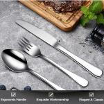 49-Piece Stainless Steel Flatware Set for 8