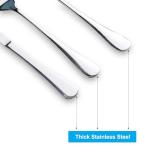 Travel Utensils With Case, Stainless Steel Reusable Portable Utensils Set With Case, Lengnoyp Travel Silverware Set