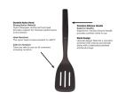 KitchenAid Classic Black Slotted Turner, 13.66-Inch
