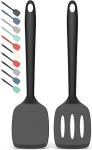 2 Pack Silicone Spatula Set - High Heat Resistant
