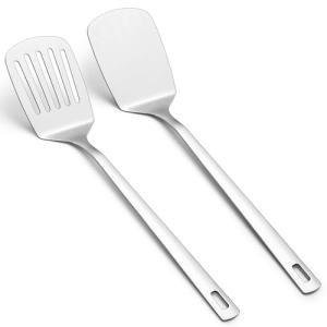 Stainless Steel Spatula Set for Nonstick Cookware