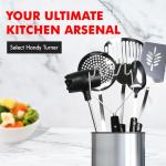 10.5-Inch Stainless Steel Turner and Spatula