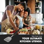 10.5-Inch Stainless Steel Turner and Spatula