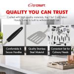 10.5-Inch Stainless Steel Turner and Spatula