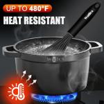 Walfos Silicone and Stainless Steel Whisk Set