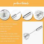 Stainless Steel Hand Whisk and Milk Frother