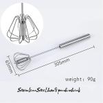 Stainless Steel Hand Whisk and Milk Frother