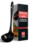 DI ORO Heat-Resistant Silicone Soup Ladle