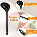 40 Pack Disposable Plastic Ladles for Serving