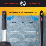 DI ORO Heat-Resistant Silicone Soup Ladle