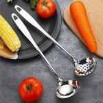 Stainless Steel Soup Spoons - Heavy Duty 2PCS