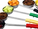 Portion Control Serving Spoons Set of 6