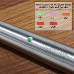 304 Stainless Steel Soup Ladle with Ergonomic Handle