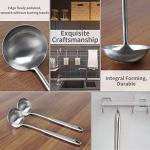 304 Stainless Steel Soup Ladle with Ergonomic Handle